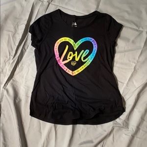 Justice short sleeve t-shirt